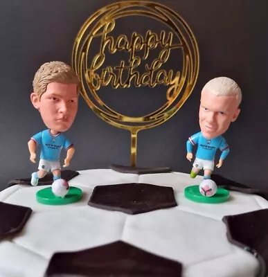 Man City Football Player Birthday Cake Toppers/Decorations • £4.99