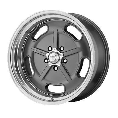 20x8 American Racing VN511 SALT FLAT Mag Gray Dmnd Cut Lip Wheel 5x4.5 (0mm) • $335.35