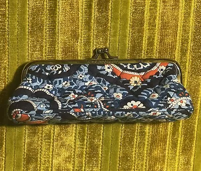 Vera Bradley Double Eyeglass Case Soft Blue Floral • $7.92