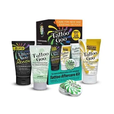 £19.99 • Buy Tattoo Goo 4 In 1 Aftercare Kit - Healing & Protection  - Last Remaining Stock!
