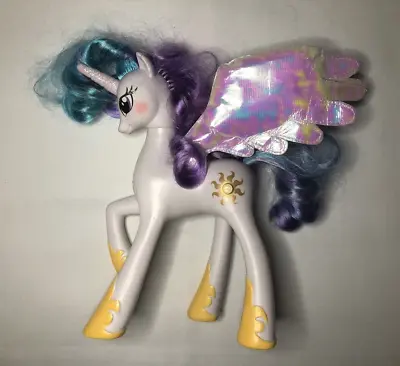 2011 My Little Pony Talking Princess Celestia Figure W/ Light Up Wings Hasbro • $14.99