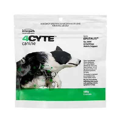 4Cyte Canine Granules Dog Joint Supplement 100g • $88.51