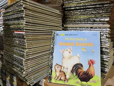 Lot Of 10 First Little Golden Book Mix Unsorted Free Shipping • $14.95