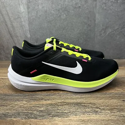 Nike Air Winflo 10 XCC Sz 13 Mens Black Volt Running Shoes • $39.95
