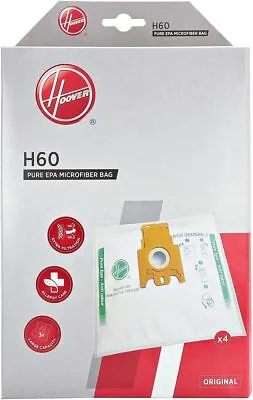 Hoover 35600392 H60 Anti Odour Filtration Bags Sensory Purepower 1 Pack  • £13.90