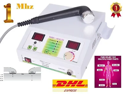 £68.40 • Buy 1Mhz Ultrasound Therapy Pain EMS Physiotherapy Portable Heat Ultrasound Machine