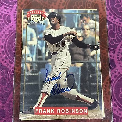 1994 Nabisco All Star Legends Frank Robinson Autograph Hof Baltimore Orioles • $4