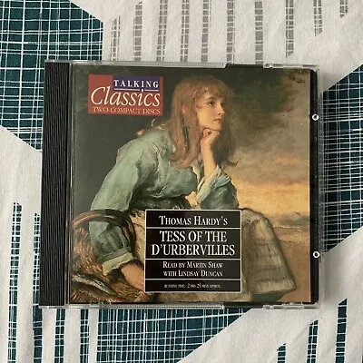 Thomas Hardy - Tess Of The D'Urbervilles (2xCD Audio 1994) Talking Classics No 1 • £1.99