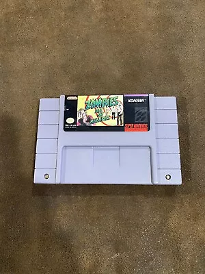 Zombies Ate My Neighbors Super Nintendo SNES Cart Only Authentic -Clean!! • $24