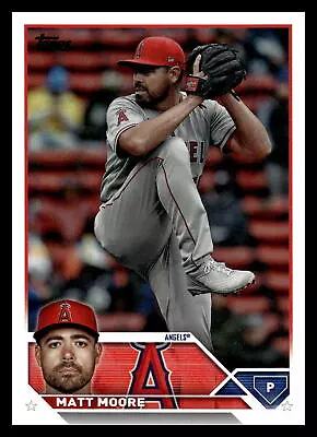 2023 Topps Update #US274 Matt Moore Los Angeles Angels Baseball Card • $1.60