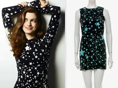 2.3K Dolce & Gabbana 2011 Star 🌟 Print Silk Dress 36 38 2 4 Top S XS Gift Bag • $299
