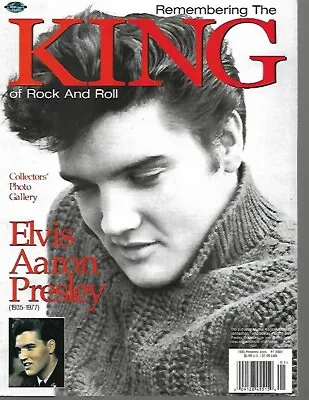 Elvis Presley Remembering The King Of Rock And Roll 2002 • $12.95