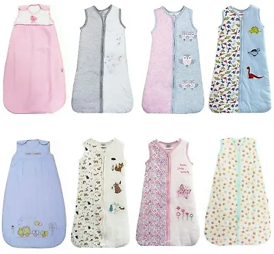 Baby Girl Boy Sleeping Bags Pink Blue White Grey 2.5 Tog Newborn - 10 Years  • £12.95