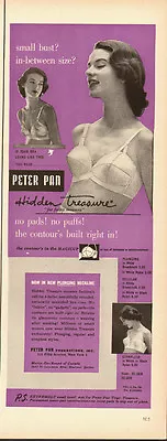 1951 Vintage Ad For Peter Pan Hidden Treasure~Bra/  (102113) • $8.59