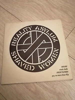 Crass - Reality Asylum 7   Vg+/vg+ • £19.59