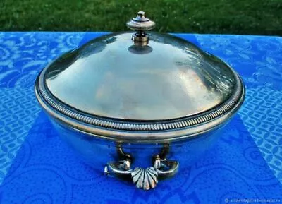 Old Soup With Silver Silver Rock Lid Tureen With Silver • $146.08