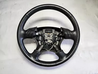 2003 - 2007 Honda Accord Sedan (4 Door) Leather Steering Wheel (OEM) Black • $139.99