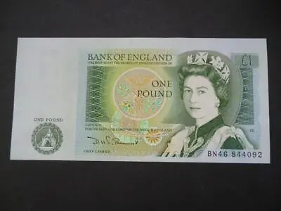 D.h.f.somerset Crisp Uncirculated £1 Note.1981 Duggleby Ref: B341 1981 Banknote • £5
