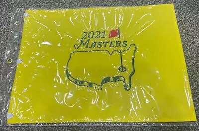 2021 Masters Flag From Augusta National Golf Course New In Plastic Pin Flag • $35.19