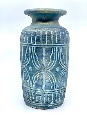 $99 • Buy LARGE 14   Ceramic Stoneware Studio Art Pottery Vase Heavy 9lbs Beautiful!