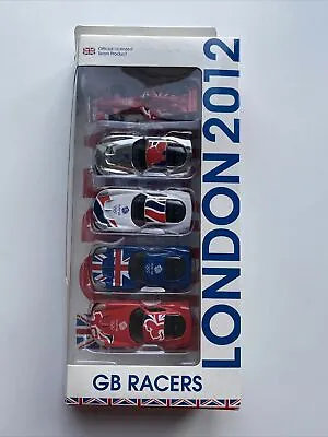 Corgi Official Product London 2012 Olympics GB Racers Racing Car Set New In Box • £15