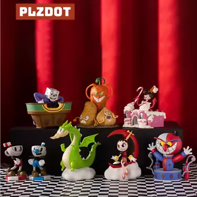 PLZDOT X Studio MDHR Cuphead Don't Dealwith The Devil Blind Box Confirmed Figure • $167