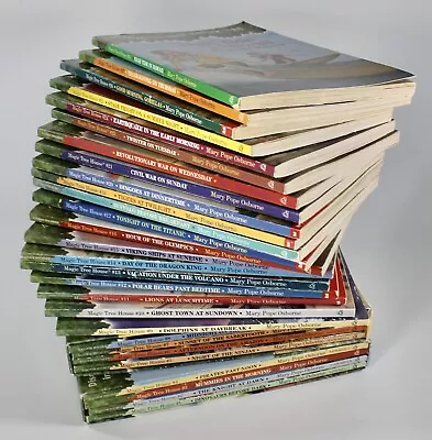 Lot Of 28 Magic Tree House #1-28 Chapter Books By Mary Osborne Scholastic • $53.20