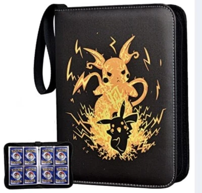 $15 • Buy Pokemon Card Book Holder Binder Album Collection 400 Pocket Trading Cards Case
