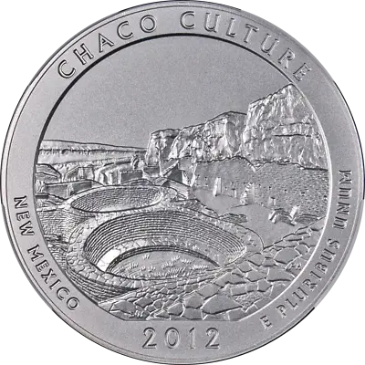 2012-P Chaco National Park ATB 5 Ounce Silver NGC SP70 Early Release • $393
