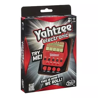 Yahtzee Electronic Handheld Board Game • $18.95