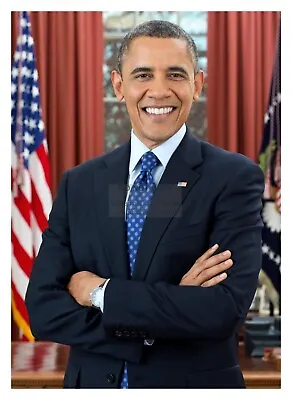 President Barack Obama Officiail White House Portrait 5x7 Photograph Reprint • $8.49