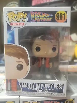 Funko Pop! Movies: Back To The Future - Marty In Puffy Vest Vinyl Figure • $16.99