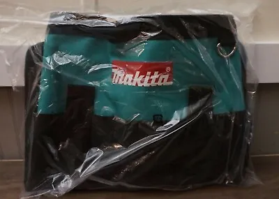 New! Genuine Makita Medium Size Contractor Tool Bag With Strap  (14  X 8  X 10 ) • $18.98