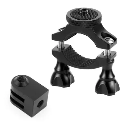 BGNING Bicycle Bike Motorcycle Handlebar Mount Clip Holder 1/4  Tripod Adapter • $9.49