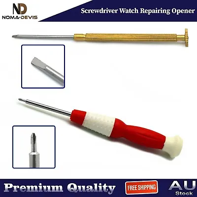 Screwdriver Watch Repair Watchmaker Tools Kit Eyeglasses Repair Jewelry Work Set • $11.99