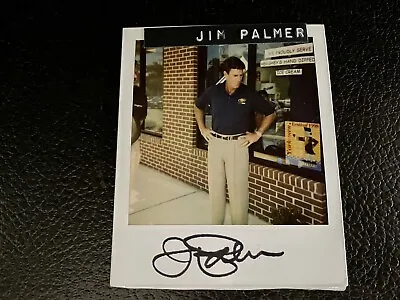Jim Palmer Signed Polaroid Photo Photograph Auto Autograph 1/1 Orioles HOF 90s • $120