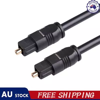 Digital Optical Audio Cable Male To Male Fiber Cord For TV CD Player PS3 Xbox • $8.69