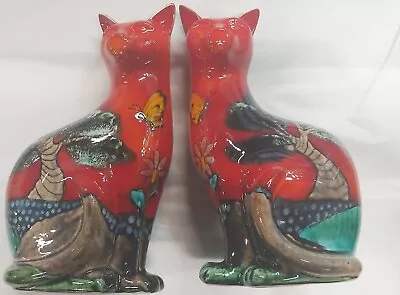 £129.99 • Buy NEW STUDIO POOLE POTTERY BONZI TREE  CAT RIGHT OR LEFT AVAILABLE 12 Inches Tall