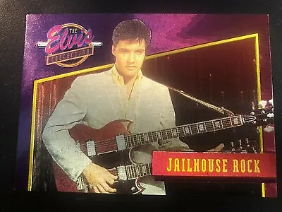 THE ELVIS PRESLEY COLLECTION 1992 Dufex FOIL Chase Card #7 JAILHOUSE ROCK • $9.95