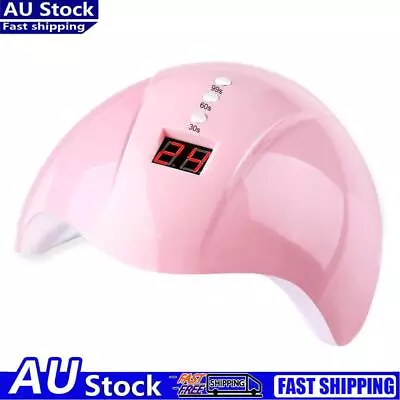 UV Nail Polish Lamp 36W LED Gel Dryer Curing LCD Manicure Tools (Pink) • $11.41