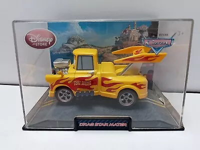 Disney Pixar Store Exclusive Cars 2  Drag Star Mater 1:43 Scale In Case Redlines • $24.95