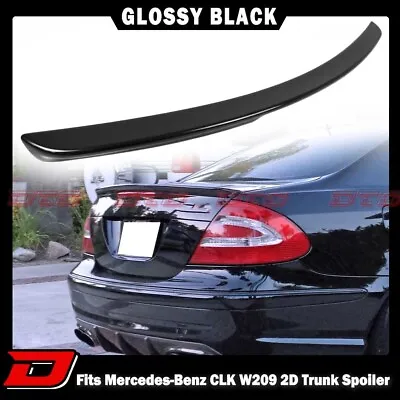 ! 04-08 Fit Mercedes Benz CLK W209 A Type Coupe Convertible Trunk Spoiler Black • $110