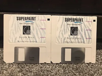 SuperPaint Silicon Beach Software Apple Macintosh Mac - 1988 • $16.99