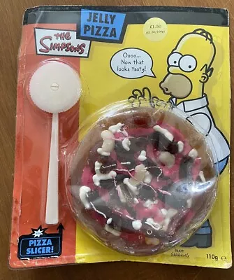 Super Rare Original The Simpsons Jelly Pizza Kinnerton Confectionery 2004 Homer • £9.99
