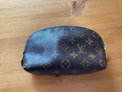 £265 • Buy Louis Vuitton Monogram Cosmetic Pouch, M47515 Rrp £395 Make Up Case Genuine