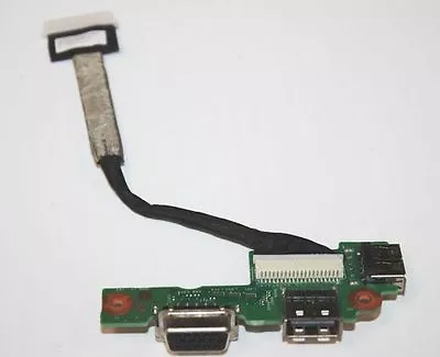 Vga Video/dual Usb Port Board & Cable--48.4hh03.011--dell M5010/15r/n5010 Laptop • $2.99