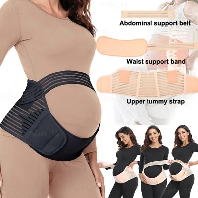 UK Maternity Belt Pregnancy Support Waist Back Abdomen Pregnant Band Belly Brace • £15.99