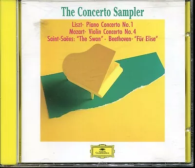 The Concerto Sampler  / Liszt - Mozart - Saint Saens - MINT • £2.50