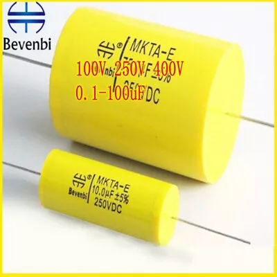 For Bevenbi Axial MKT Metallized Polyester Film Capacitor For Car Audio Divider • $2.39