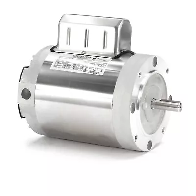 Leeson 6439191262 Electric Motor 56C Frame 1 HP 1800 Rpm 1-PH 115/230 Volt • $577.99